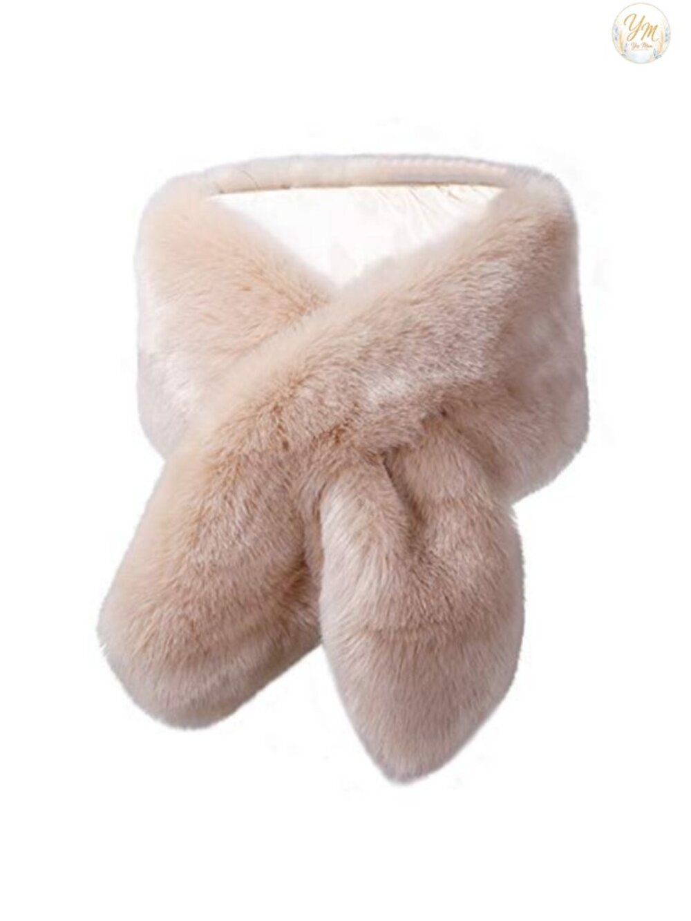Faux Fur Bridal Shawl Wrap Stole Cover Up Winter Soft Bolero Scarf